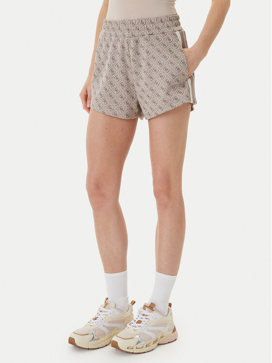 Guess Pantaloni scurți sport V6GD02 K2959 Bej Regular Fit