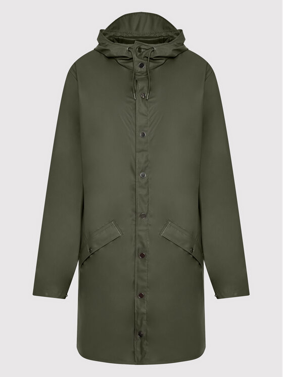Rains Rains Regenjacke Unisex 12020 Grün Regular Fit