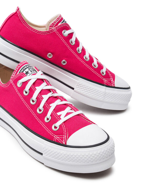 Converse Converse Trampki Chuck Taylor All Star Lift Platform Ox A11539C Różowy