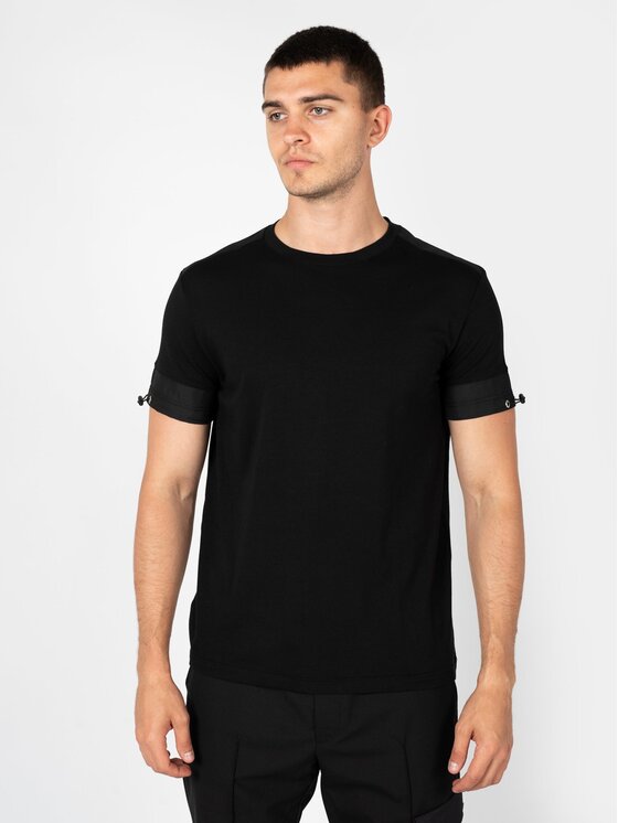 Les Hommes Les Hommes T-Shirt LBT1020700N Μαύρο Regular Fit