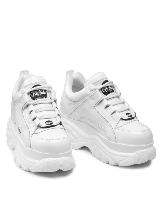 Buffalo London Buffalo London Sneakersy 1339-14 2.0 Biela