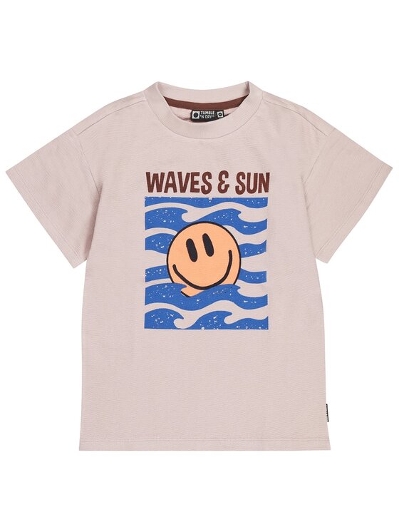 Tumble 'N Dry Tumble 'N Dry T-Shirt 84/22185/14792/7014 Szary Regular Fit