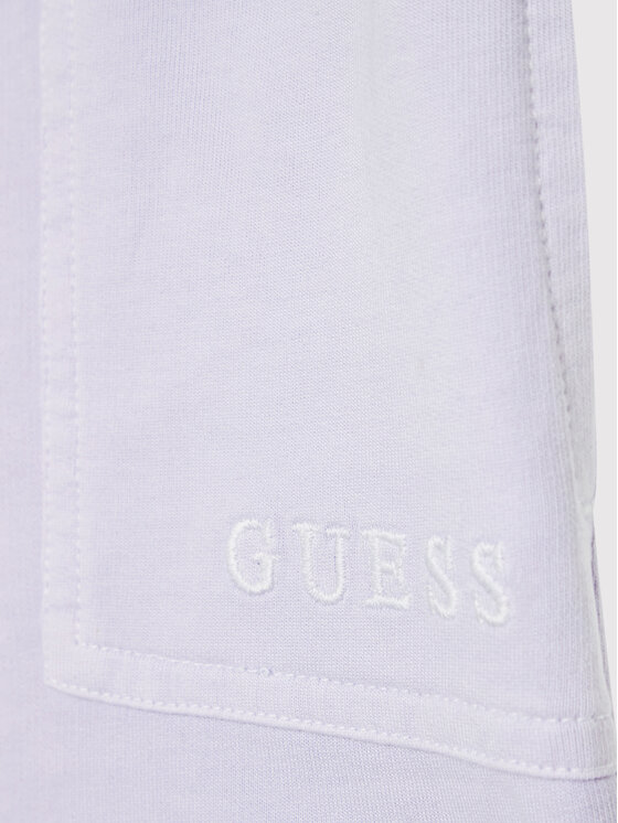 Guess Guess Spordišortsid J2GD01 KB4O0 Lilla Regular Fit