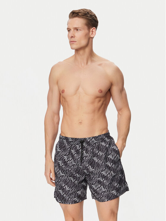 Emporio Armani Emporio Armani Úszónadrág EM000688 AF20442 FC026 Fekete Regular Fit