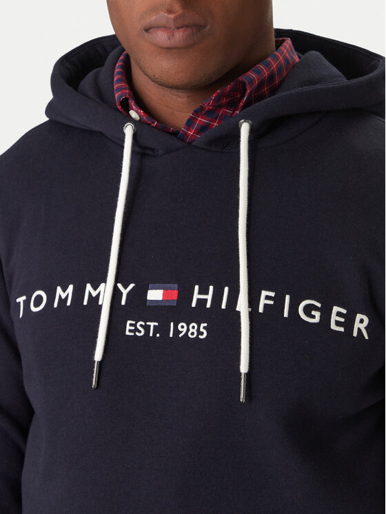 Tommy Hilfiger Tommy Hilfiger Mikina Core Logo MW0MW10752 Tmavomodrá Regular Fit