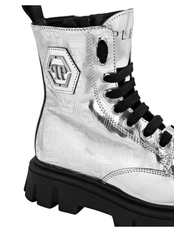 PHILIPP PLEIN PHILIPP PLEIN Kozačky 28554 Stříbrná