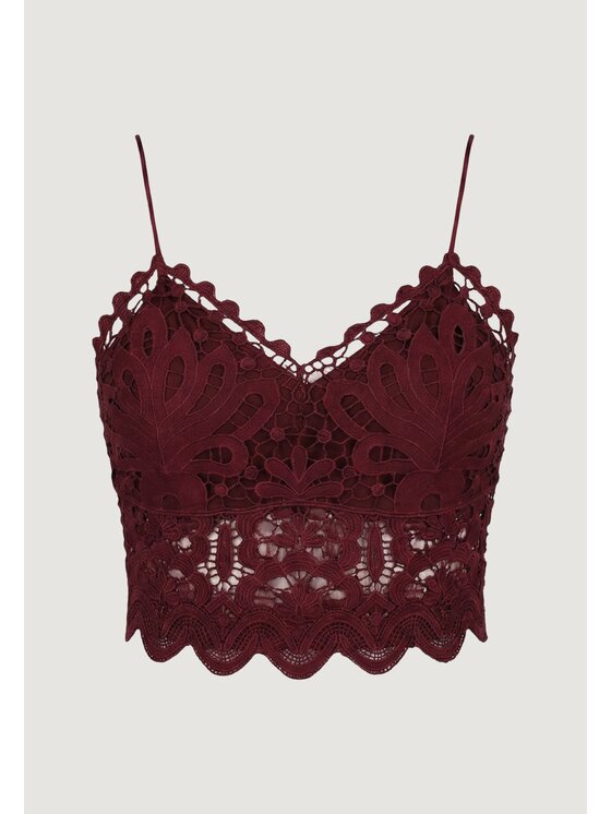 Morgan De Toi Morgan De Toi T-shirt BRASSIERE Viola Casual Fit