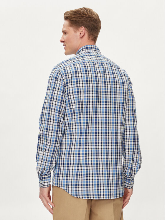 Tommy Hilfiger Tommy Hilfiger Srajca MW0MW34651 Modra Slim Fit
