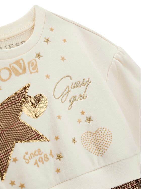 Guess Guess Komplektas: glaustinukė ir sijonas K6BK04 K5931 Spalvota Regular Fit