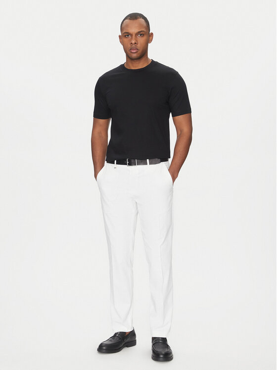 BOSS BOSS T-Shirt H-Tessler 17 50523931 Czarny Slim Fit