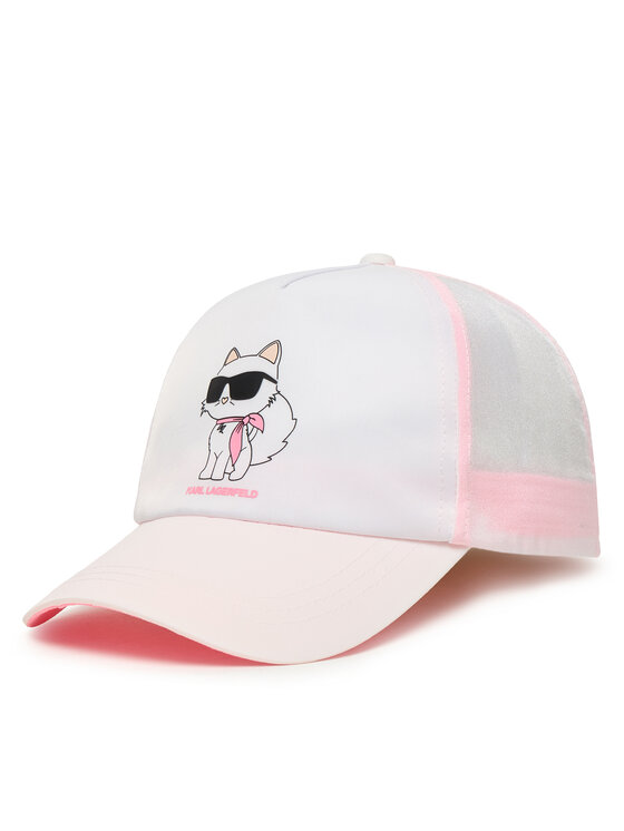 Karl Lagerfeld Kids Karl Lagerfeld Kids Šiltovka Z31235 S Biela