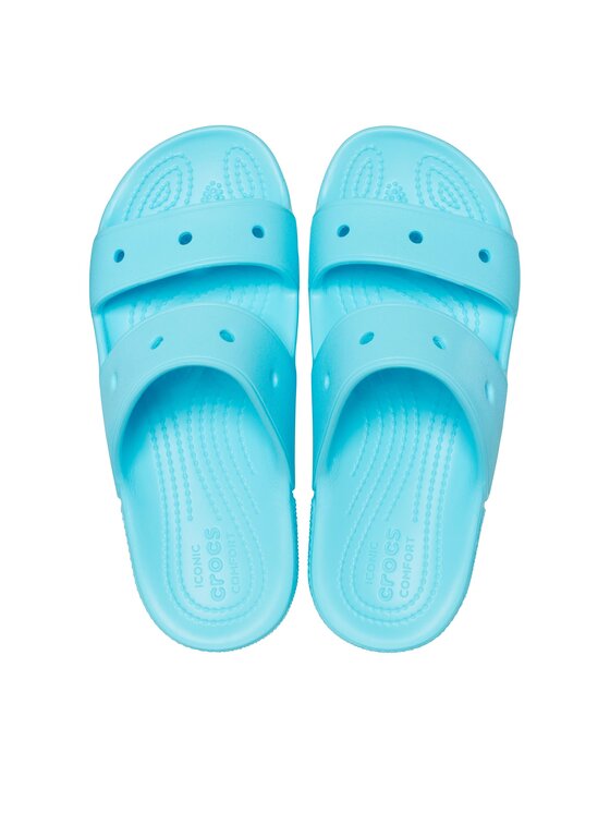 Crocs Crocs Klapki Classic Sandal 206761 Błękitny