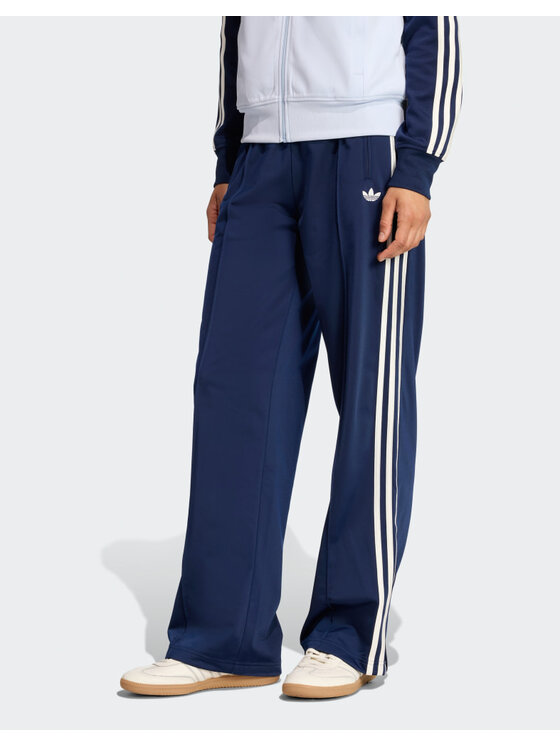 adidas adidas Spodnie dresowe Firebird Granatowy Loose Fit