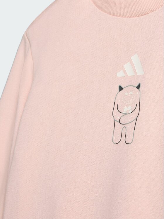 adidas adidas Zestaw dla niemowląt 158958 Różowy Loose Fit