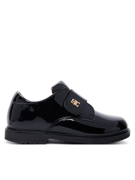 Tommy Hilfiger Pantofi Low Cut Velcro T1A4-35127-0774 Negru