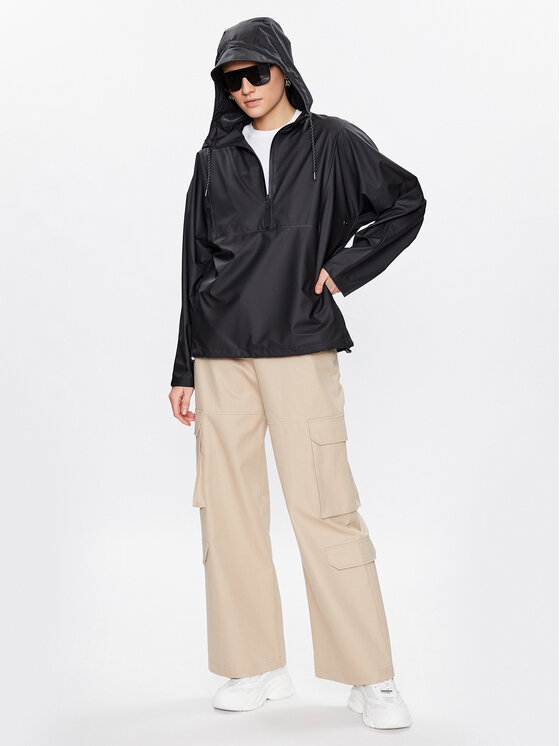 Rains Rains Anorák 18030 Fekete Casual Fit