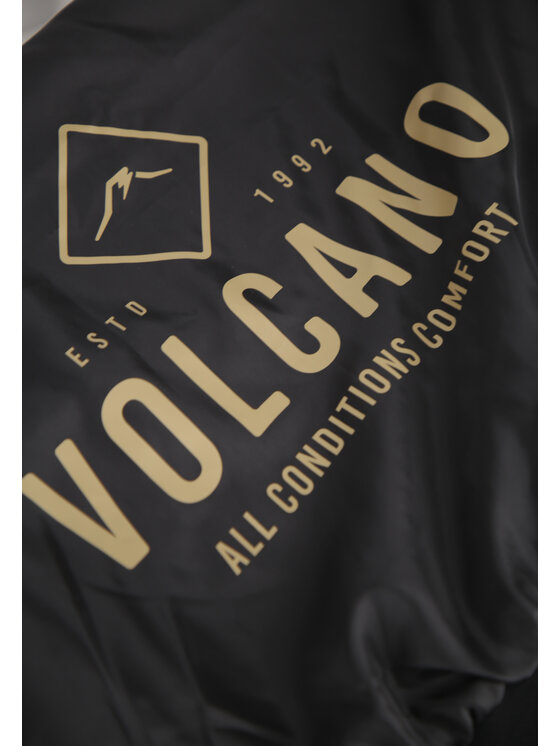 Volcano Volcano Kurtka przejściowa J-TEGABO Czarny Regular Fit
