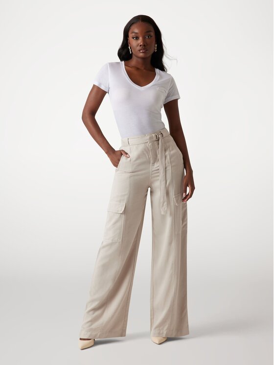 Guess Guess Top 172819 Bílá Classic Fit