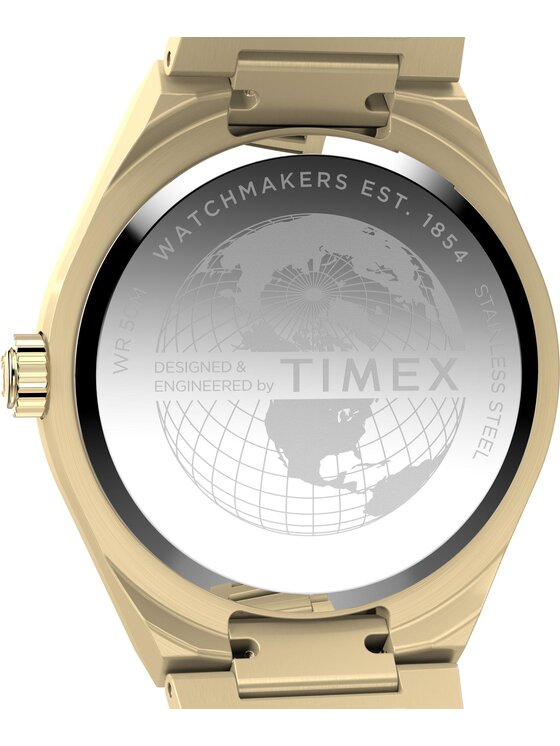 Timex Timex Zegarek TW2Y35100 Złoty