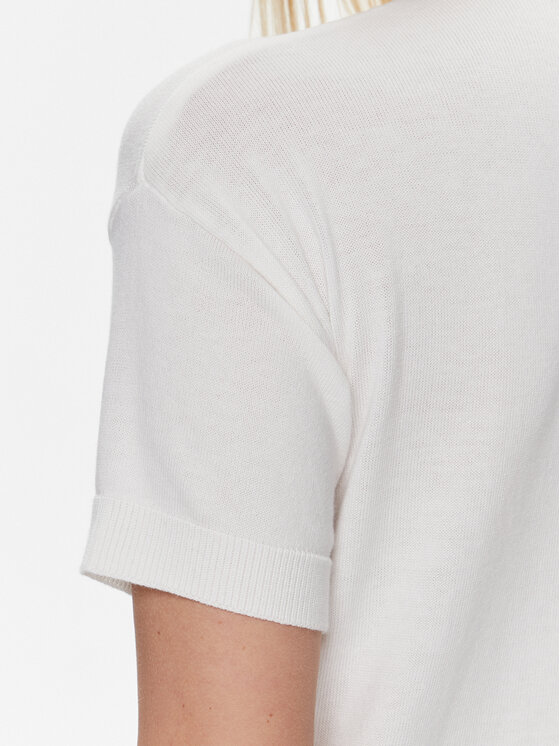 United Colors Of Benetton United Colors Of Benetton T-Shirt 103CD102M Λευκό Regular Fit