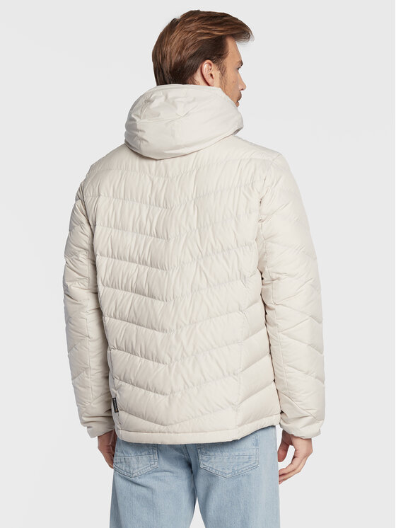 Jack Wolfskin Jack Wolfskin Kurtka puchowa Fairmont 1203591 Écru Regular Fit