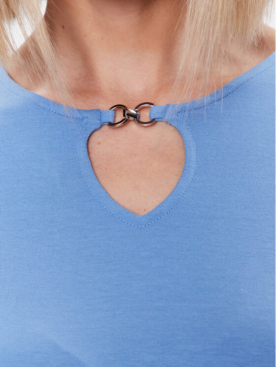 Olsen Olsen Μπλουζάκι 11104451 Μπλε Regular Fit