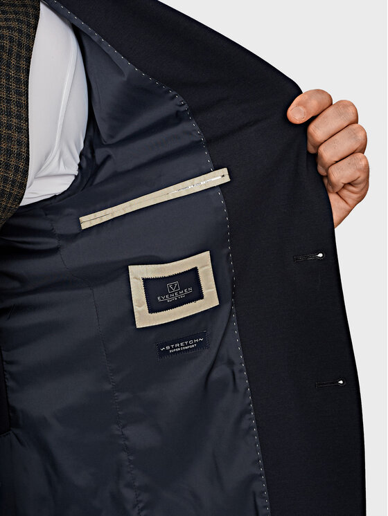 Evenemen Evenemen Marynarka Paradiso Granatowy Slim Fit