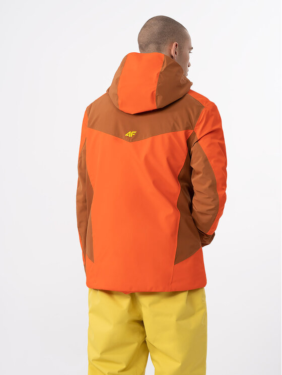 4F 4F Μπουφάν για σκι 4FAW23TTJAM286 Καφέ Regular Fit