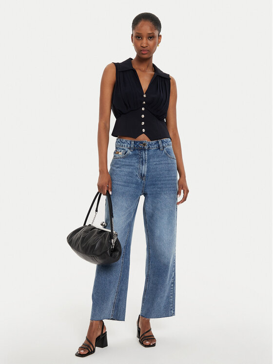 Morgan Morgan Top 242-OPLI Blu scuro Slim Fit