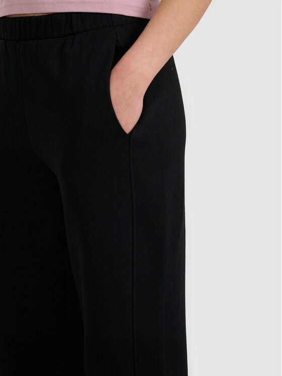 4F 4F Pantaloni da tuta 4FRAW25TTROF1614-20S Nero Regular Fit