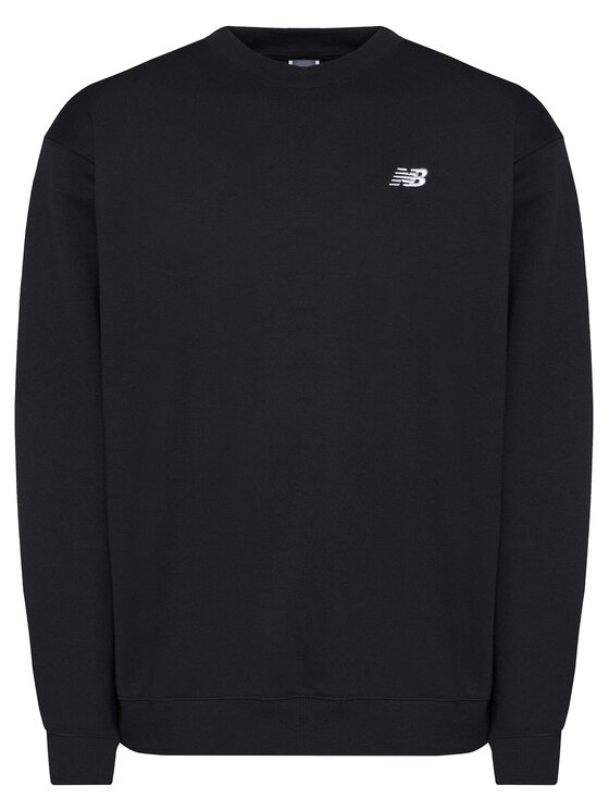 New Balance New Balance Pulóver Small Logo MT41507 Fekete Relaxed Fit