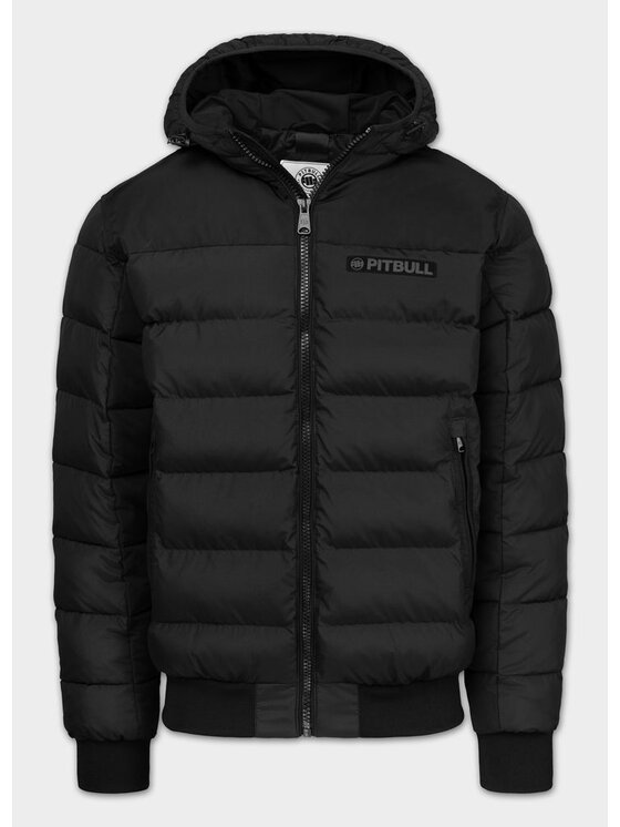 PITBULL PITBULL Kurtka zimowa AUTOMATIC Czarny Regular Fit