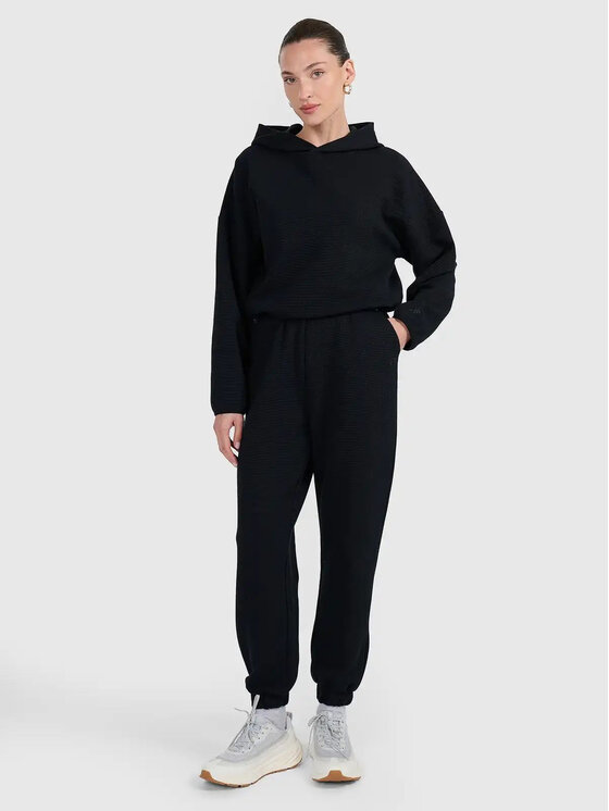 4F 4F Bluza 4FWAW25TSWSF1847 Czarny Active Fit