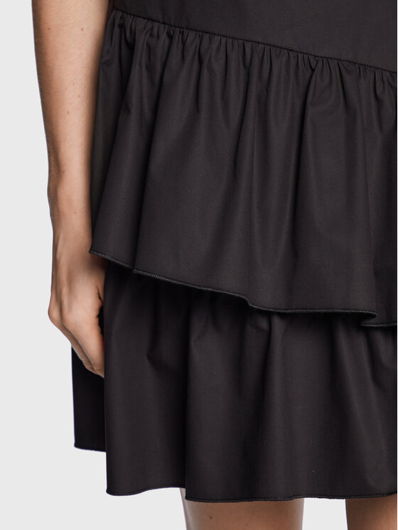 Gaudi Gaudi Jeans Vsakodnevna obleka 311BD15023 Črna Regular Fit