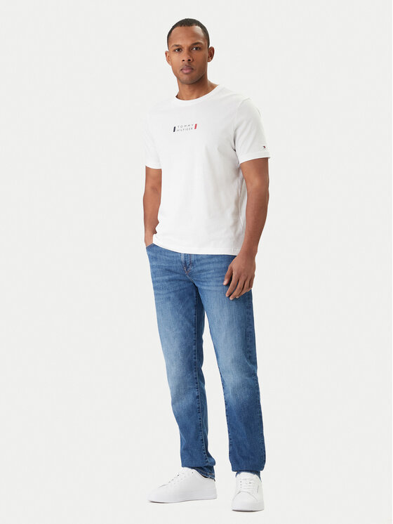 Tommy Hilfiger Tommy Hilfiger Farmer Bleecker Jax Indigo MW0MW42316 Kék Slim Fit