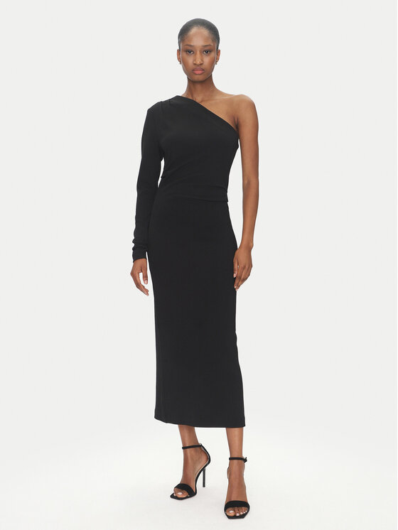 DAY BIRGER ÉT MIKKELSEN DAY BIRGER ÉT MIKKELSEN Koktel haljina Valley DAY65243590 Crna Slim Fit
