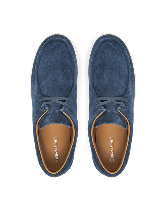 Calvin Klein Calvin Klein Scarpe basse Hybrid Apron Laceup Su HM0HM01967 Blu scuro