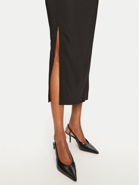 PINKO PINKO Sukienka koktajlowa Honfleur 104093 A23V Czarny Slim Fit