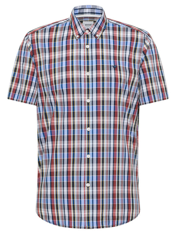 Mustang Mustang Camicia Baltimore Sommer Check Multicolore Regular Fit
