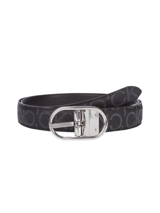 Calvin Klein Calvin Klein Dámský pásek DWUSTRONNY PASEK DAMSKI ROUND Černá