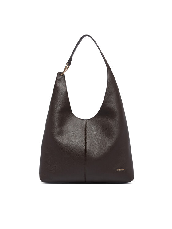Calvin Klein Calvin Klein Rankinė Slouchy Leather Md Shoulder Bag LV04F3543G Ruda