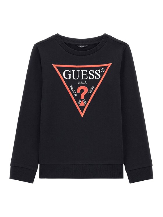 Guess Kids Guess Kids Mikina 159511 Černá Classic Fit