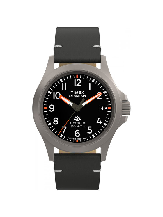 Timex Timex Ρολόι TW2W78000 Μαύρο