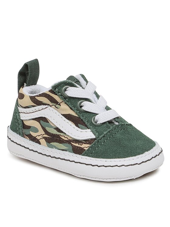 Vans Vans Πάνινα παπούτσια In Old Skool Crib VN0A3U8KBGK1 Πράσινο