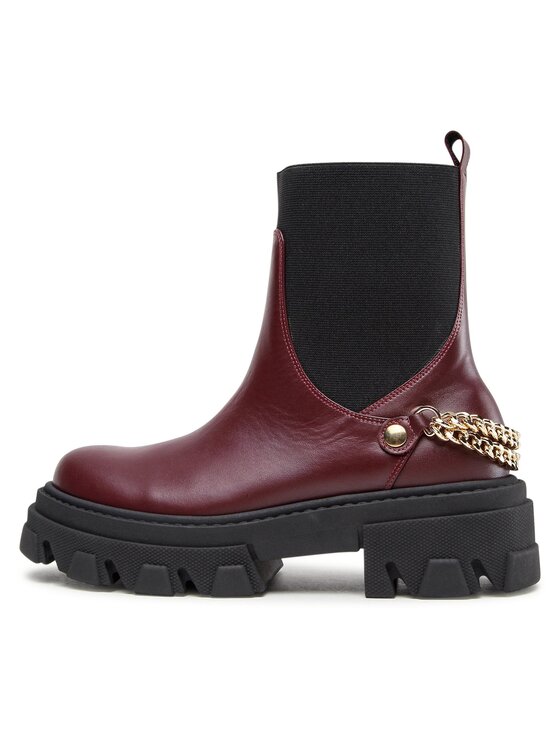 Rage Age Rage Age Stiefeletten RA-32-06-000423 Dunkelrot