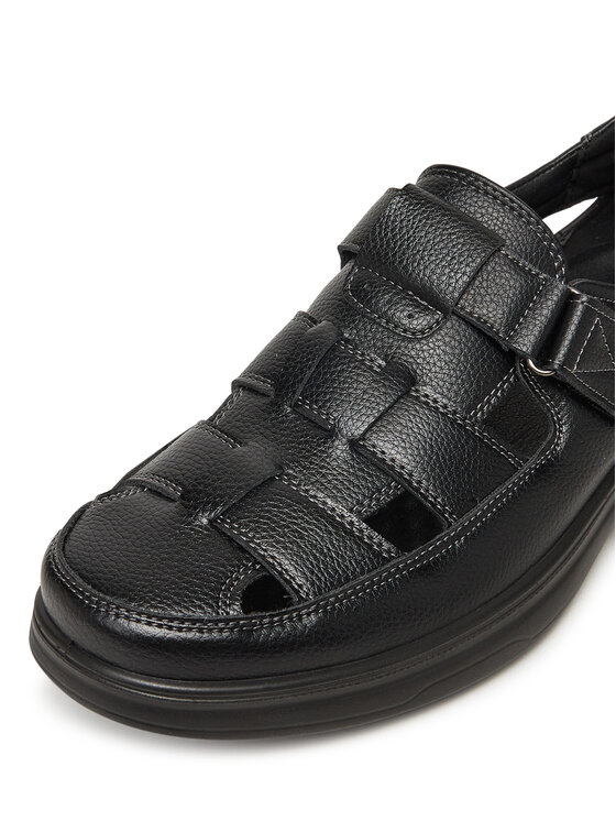 Lanetti Lanetti Sandale MSS20518-03 Crna