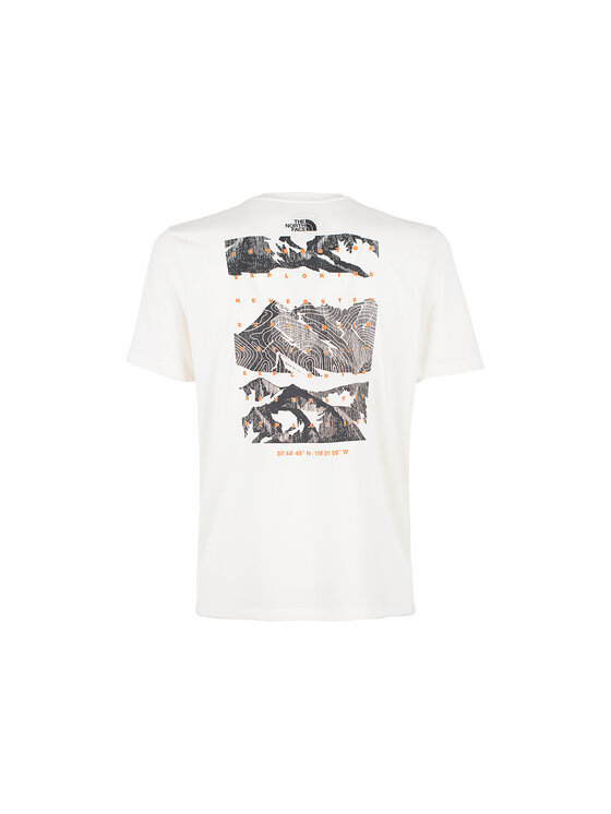 The North Face The North Face T-shirt NF0A8BQWQLI1 Bianco Regular Fit