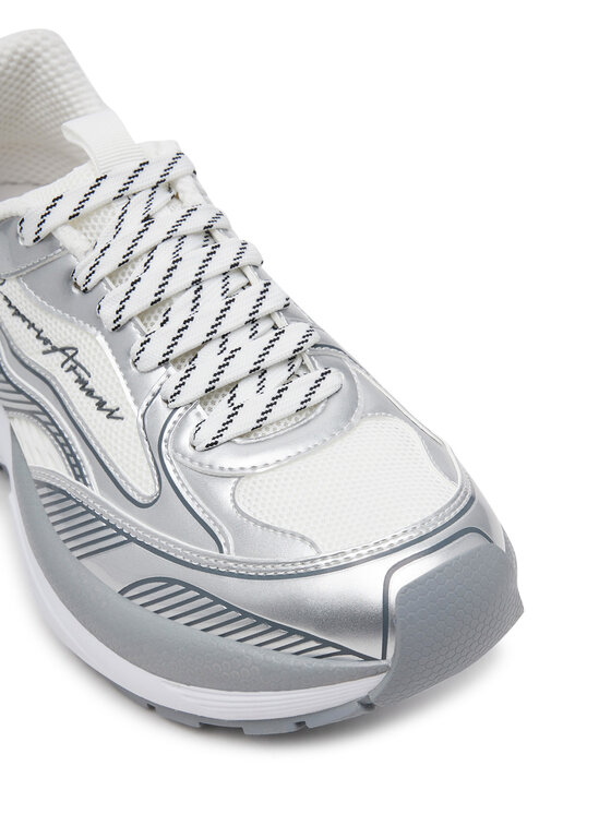 Emporio Armani Emporio Armani Sneakersy X3X238 XR388 00520 Strieborná