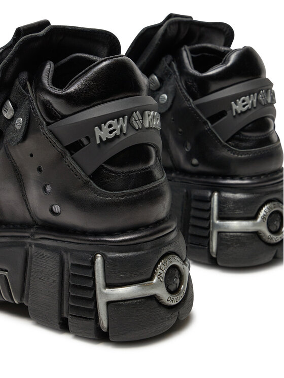 NEW ROCK NEW ROCK Sneakersy M-106-S1 Černá