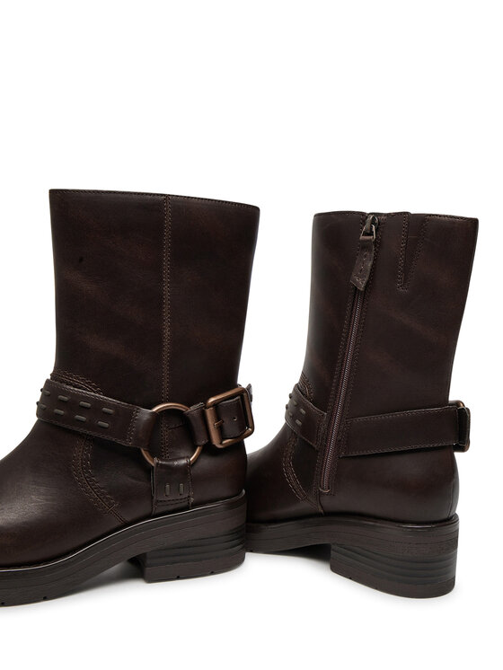 Clarks Clarks Μποτάκια Rebelle Up 26178898 Καφέ